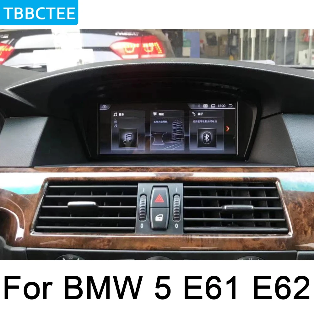 Для BMW 5 E60 E61 E62 E63 2009 2010 2011 2012 CIC Android автомобильный gps Navi мультимедийный рекордер BT