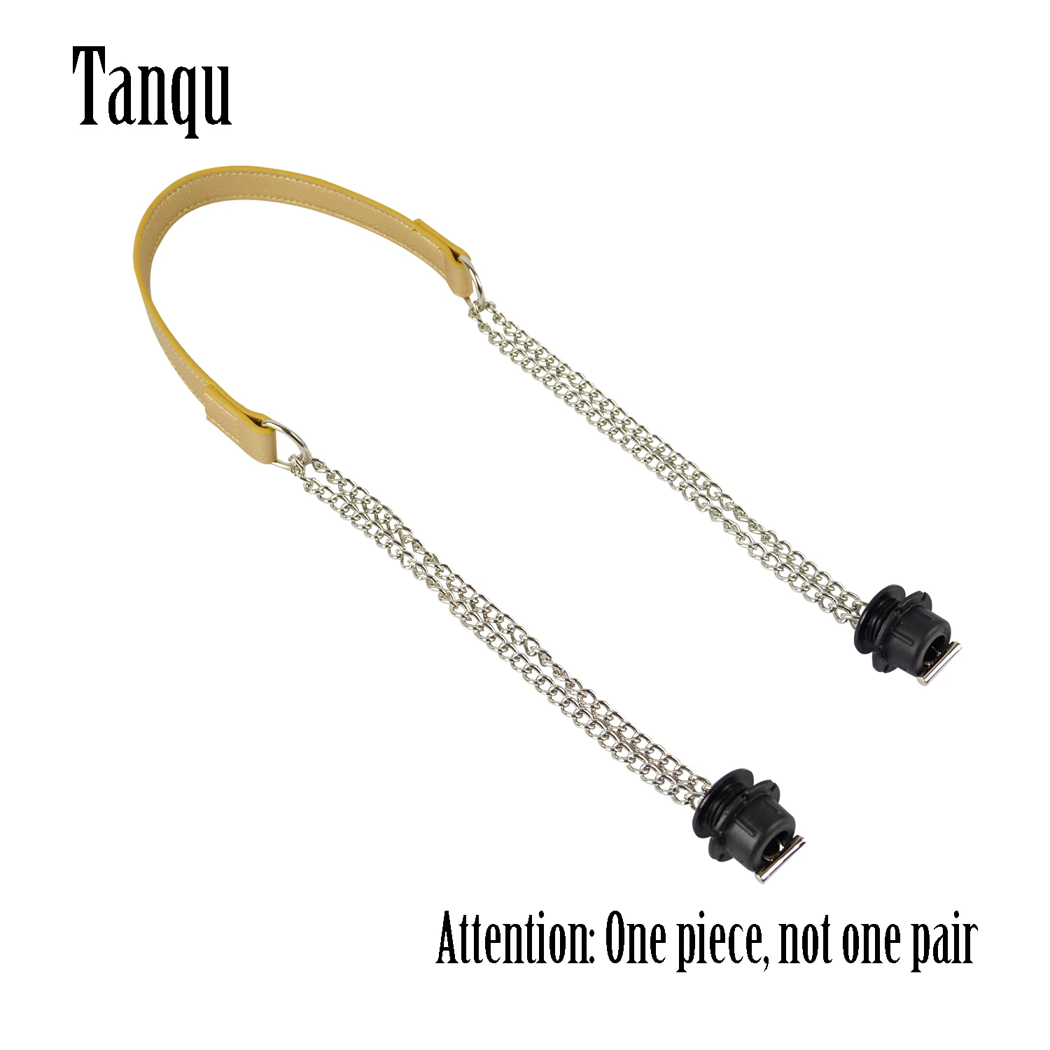 Bag O-Bag Shoulder-Handbag T-Obag-Handles Double-Chain Silver Tanqu Long OT for EVA Totes