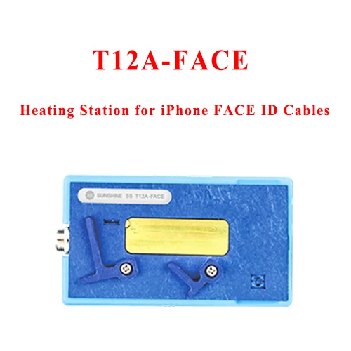 SS-T12A нагревательная станция для iPhone X XS MAX материнская плата Лицо ID стратифицированная отдельная нагревательная платформа Демонтажные Инструменты для ремонта - Цвет: T12A-Face