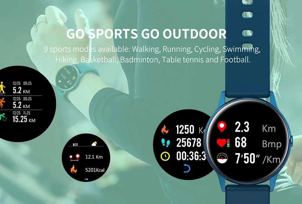 Для женщин IP68 водонепроницаемый смарт-часы Bluetooth Smartwatch для Apple IPhone xiaomi LG монитор сердечного ритма фитнес-трекер