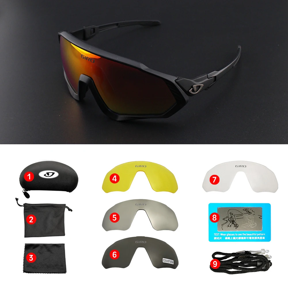 GIRO, велосипедные очки, поляризационные, Oculos Ciclismo TR90, для велосипеда, MTB, велосипеда, UV400, велосипедные солнцезащитные очки, спортивные очки, Gafas Ciclismo