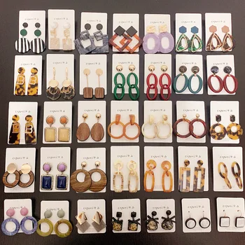 

30 Paris/lot fashion classical mix random style alloy women earring lot jewelry wholesale 201031-82