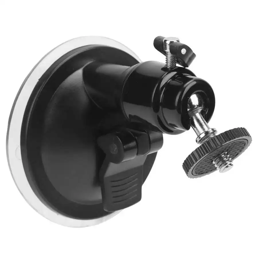 Universal Camera Car Mount Windshield Suction Cup Mount with Ball Head for Hero 12 11 for DJI Action 5Pro 4 for insta360 GO2 X4