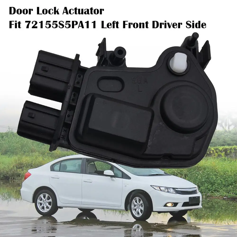 Door Lock Actuator Fit 72155S5PA11 Left Front Driver Side For Honda Acura Civic Accord#820