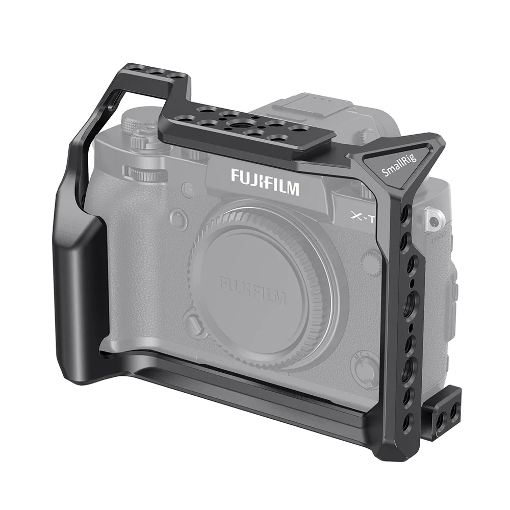 Клетка SmallRig для цифровой зеркальной фотокамеры Fujifilm X T3 и T2 с рукояткой НАТО Rail Grip