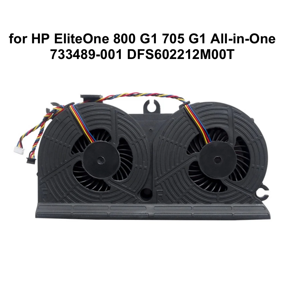 Ventoinha de Refrigeração de Cpu para hp Eliteone 800 g1 705 g1 Aio All-in-one 593553001 Computador Embutido Ventiladores e resfriadores - Imagem 4