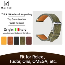 

Retro Genuine Leather Watch Band For Huawei Amazfit GTS 20mm 22mm Quick Release Smart WatchBand Women Men Watch Accessories