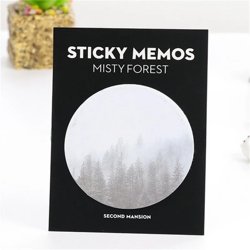 4 шт./лот Planet Sticky Notes Earth Memo Notebook канцелярские принадлежности Papelaria Escolar школьные
