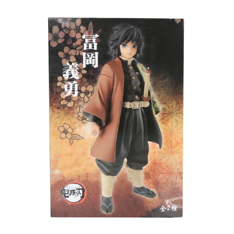 16 см Tanjirou Nezuko фигурка демона, истребителя, фигурка киметсу, без яйбы, агатсума, гашибира, фигурка воина, акриловые рождественские подарки - Цвет: Tomioka1 box