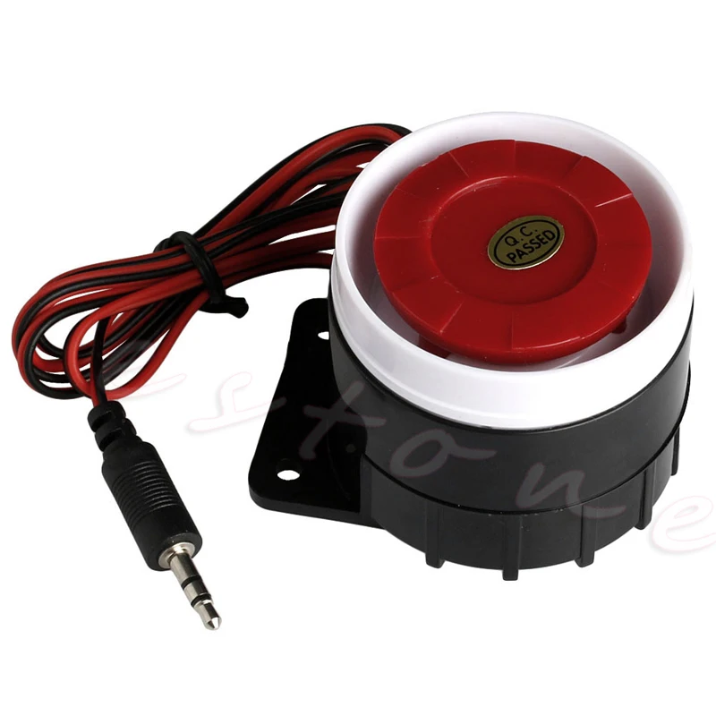 

New Wired Mini Horn Siren Home Security Sound Alarm System 120dB DC 12V MOLA