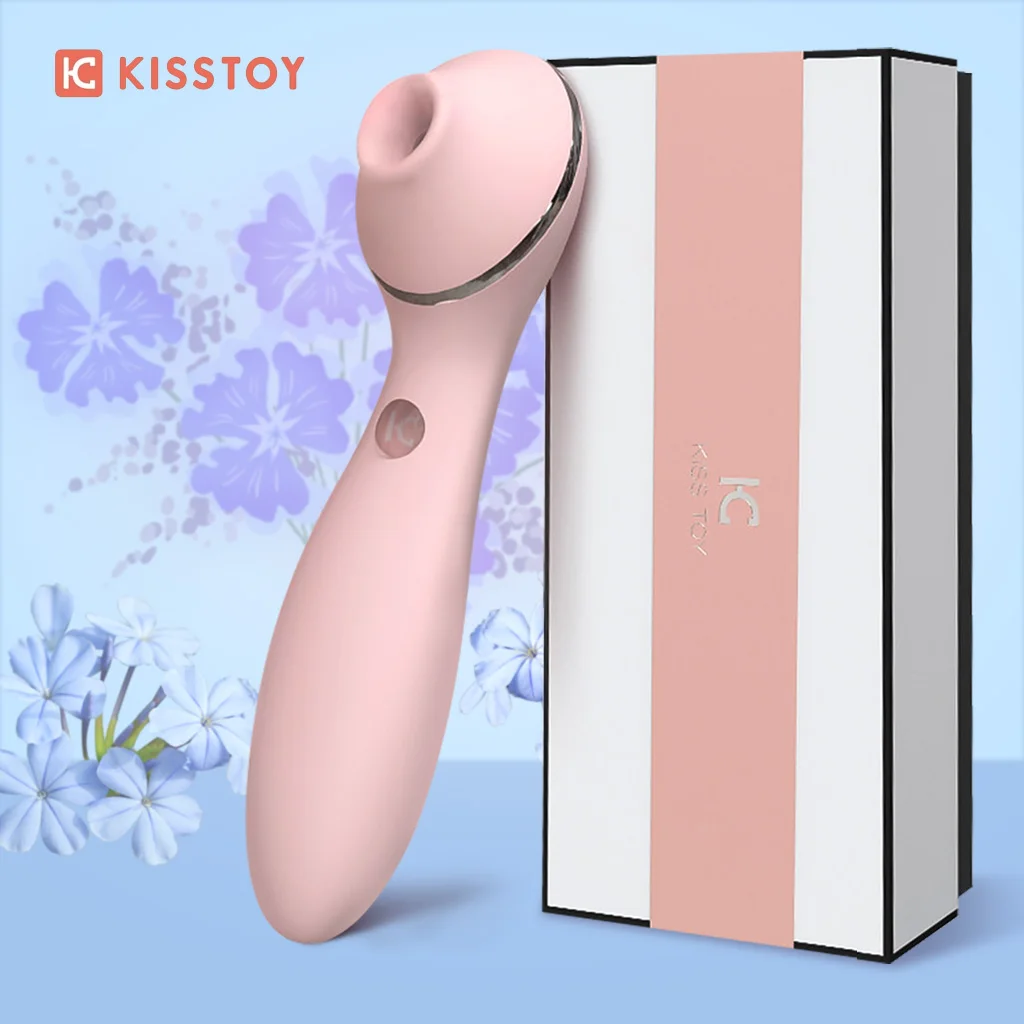Секс-игрушка Kiss клитор с тепловой присоской для женщин Polly Plus присоска вибратор
