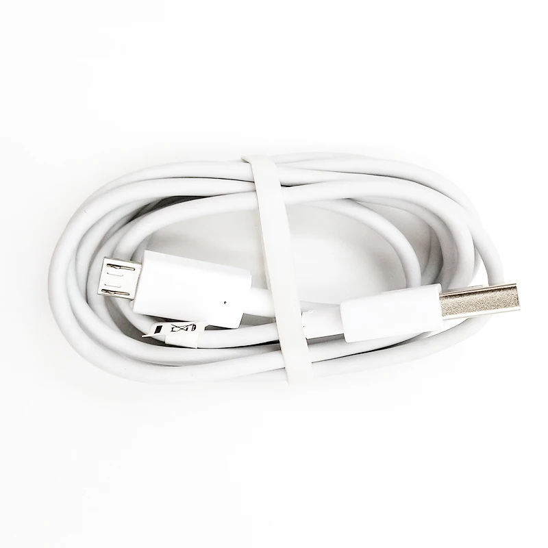 white cable Xiaomi Micro USB кабель 1 м кабель для синхронизации данных для Redmi 6 5 S2 6A 5A 4A 4X a2 Lite Note 6 Pro Plus кабель для зарядного устройства - Цвет: white cable