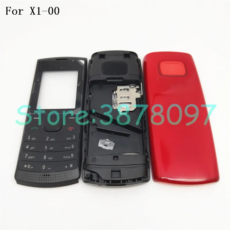 

New Full Complete Mobile Phone Housing Cover Case with English Keypad For Nokia x1 X1-00 X1-01