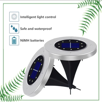 

Waterproof LED Underground Light 5LED 8LED 10LED Outdoor Ground Garden Path Floor Buried Yard Spot Landscape Buried Lamp