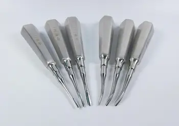 

6Pcs Dental Tooth Extraction Root Elevators #1-6 Set Luxating Luxation Elevator 6Size #1 #2 #3 #4 #5 #6
