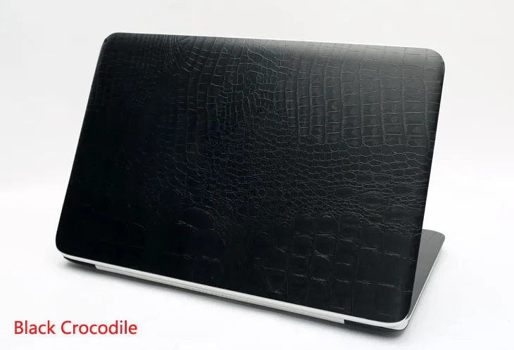 Наклейка оболочка трафарет для ноутбука протектор крышки из углеродного волокна для Razer blade 15/15,"(усовершенствованная модель - Цвет: Black Crocodile