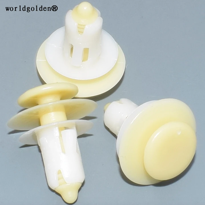 worldgolden 100pcs auto fasteners Trim Panel Retainer for Ford W708621-S300 | Автомобили и мотоциклы
