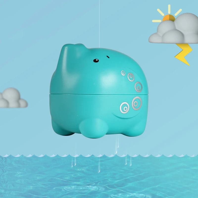 Детская игрушка для ванны, мультяшное животное, разбрызгиватель, водопоглощающий, как дождь, водяная игрушка@ ZJF