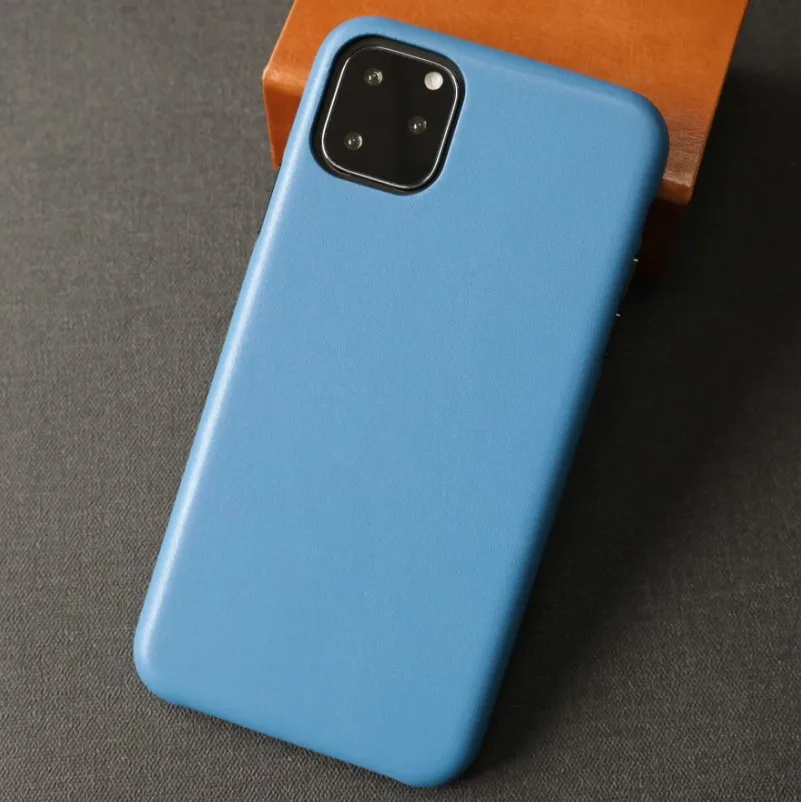 Кожаный чехол для iPhone 11/11Pro, тонкая задняя крышка, защелкивающийся чехол для Apple iPhone