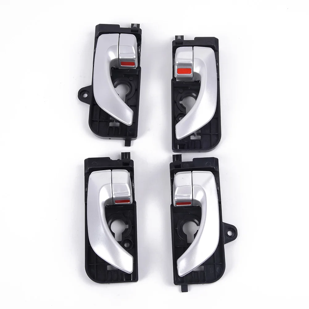 Передняя Задняя Автомобильная дверная ручка для hyundai Sonata 2005-2008 ABS пластиковые внутренние детали формования