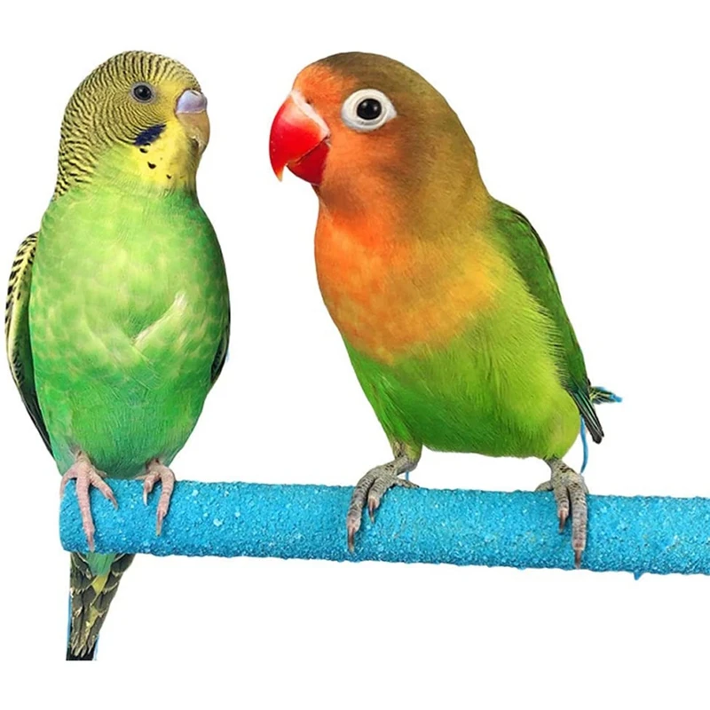 

Hot 7 Pcs Grip Bird Cages Perch for Conures Parakeets Lovebirds Cockatiels Good for Keep Nails and Beaks in Top Condition