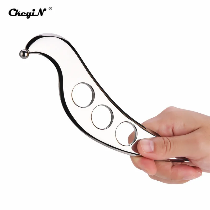 

Handheld Physiotherapy Facial Body Leg Arm Scraper Board Release Pain Relief Guasha Plate Body Massage Relaxation Machine SPA Massage Tool with Cloth Bag