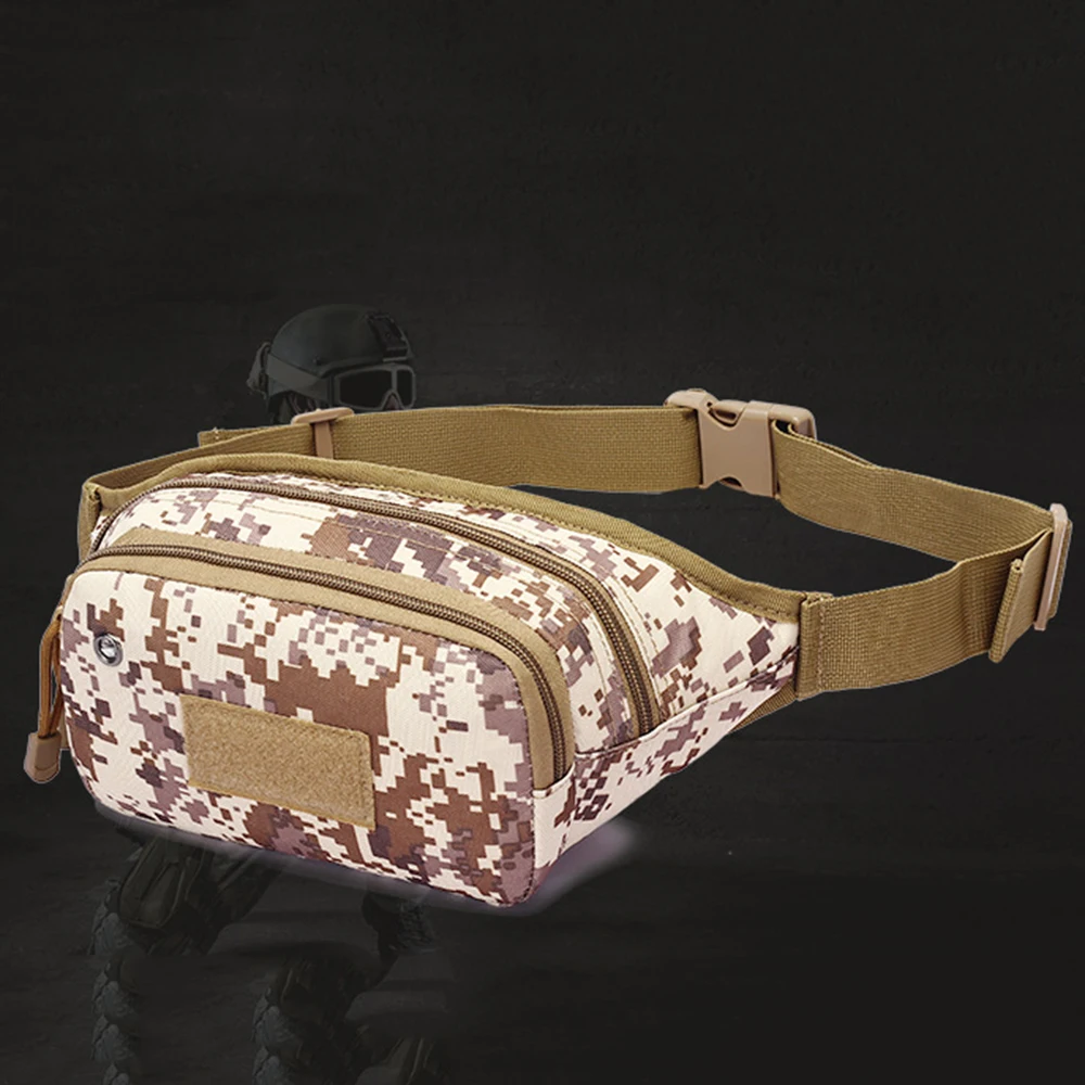 Discount 800D oxford fabric Waist bag Outdoor Fanny Pack Belt bag Military Camping 7
