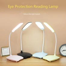 

JUUZNP LED Desk Lamp Foldable Dimmable Touch Eye Protection Table Lamp USB Chargeable Bedroom Bedside Study Reading Night Light