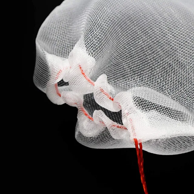 50 Db Kerti Szerszámhálózat Táskák Gyümölcsi Gát Burkolatok Gyümölcsvédő Zsák Nylon Hálózsákok Szúnyoghálózat Táska - Image 6