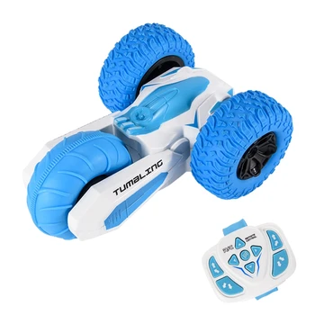 

2.4G RC Stunt Car Rotating Stunt Car Wireless Watch Remote Control Rolling Car Model Children Creative Electric Toy Gift