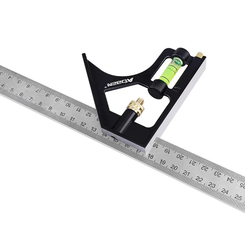 

Ao ben Activity Square High-Precision 90-Degree Stainless Steel L-square Multi-functional Woodworking 45-Degree Universal Combin
