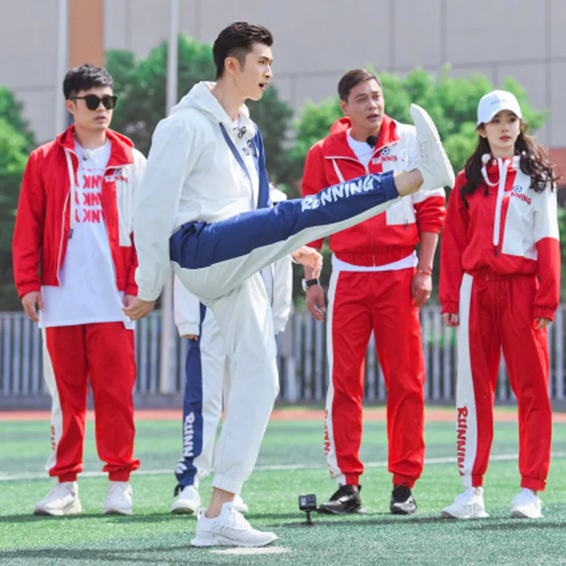 

2019 New Style Soccer Uniform Sports Set Men And Women Spring And Autumn Hooded Mixed Colors Casual Sports Jogging Suits Two-Pie