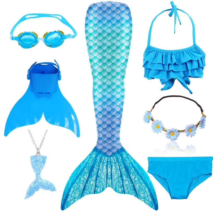 Little Mermaid Tails Swimwear Cosplay Costume
