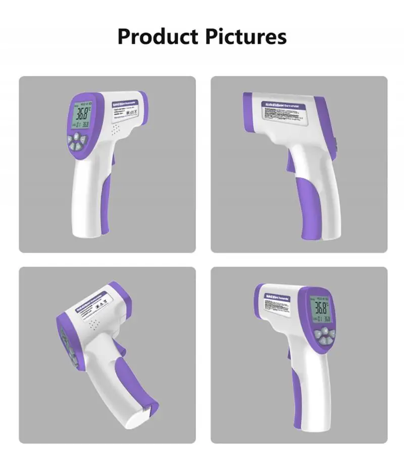 

Non-contact Forehead Thermometer Non Contact Infrared Thermometer Body Temperature Fever Digital Measure Tool For Baby Adult