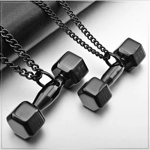 Accessories Pendant Mini Dumbbell Metal Auto Rear View Mirror Decoration Hanging Pendant Interior Ornament Creative Gifts