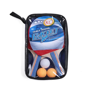 

2020 PingPong Racket Portable Set Ping Pong Training Rubber Professional Red Ping Pong Accessories Paddle Table Tennis Bats