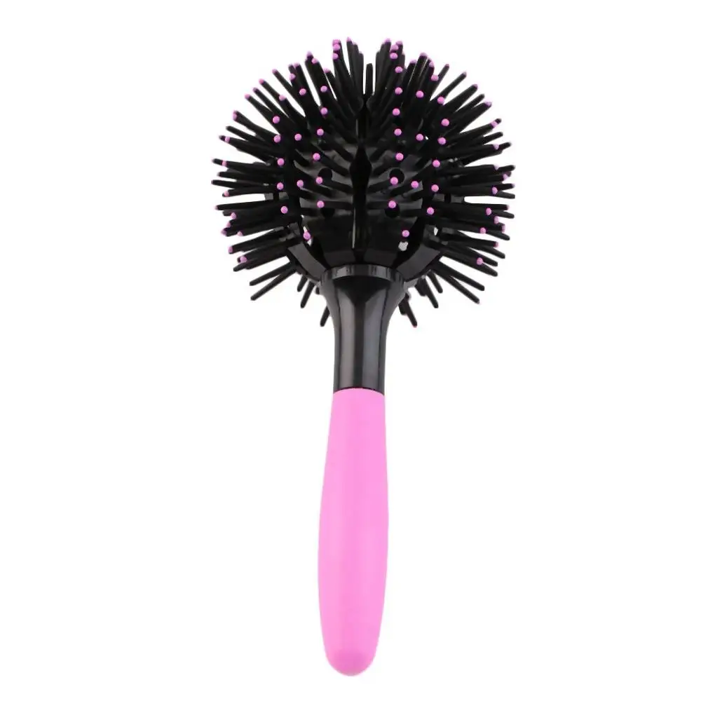 

3D Round Hair Comb Brush Salon make up 360 degree Ball Styling Tools Magic Detangling Hairbrush Heat Resistant Women Girl Comb