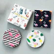 45 шт наклейки с Фламинго декоративный, с рисунком фламинго подарок на день рождения для украшения коробок наклейки с Фламинго День рождения украшения для детей
