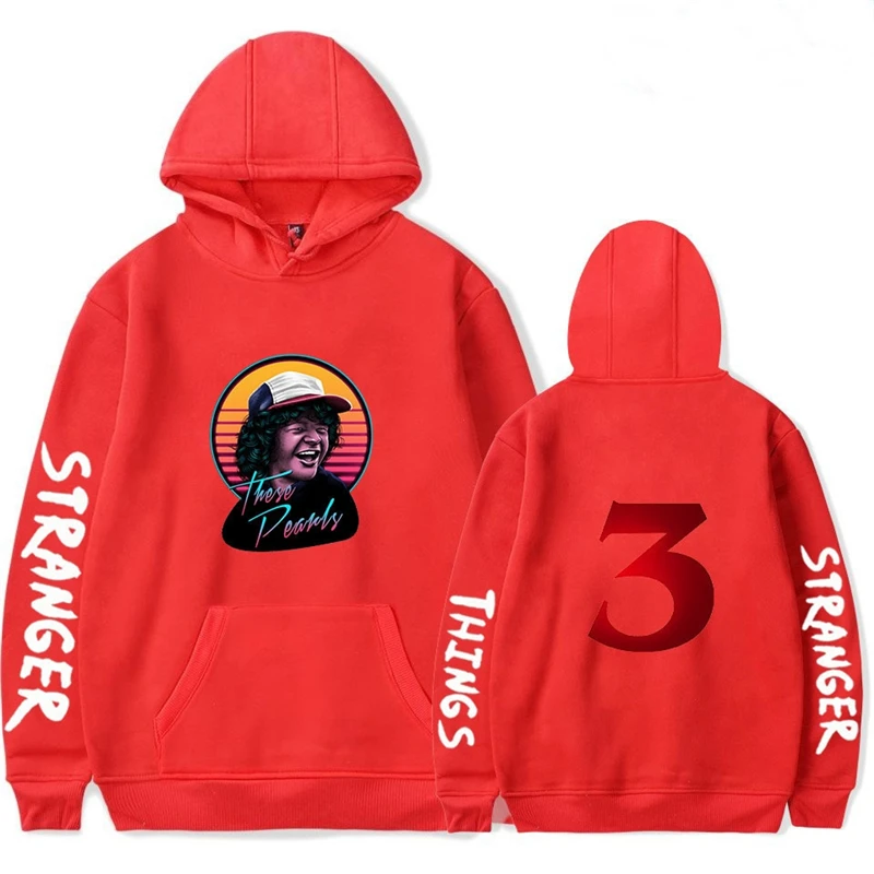 Women Hooded New Hot Sale Stranger Things Hoodies Thick Warm Autumn Winter Casual Pullover Sweatshirts Harajuku Streetwear