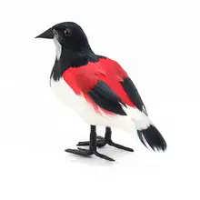 Имитация птицы пена перо птица украшение инновационный перо кукла для газонов животных Сад реквизит птица Искусственный Пена птица садоводство