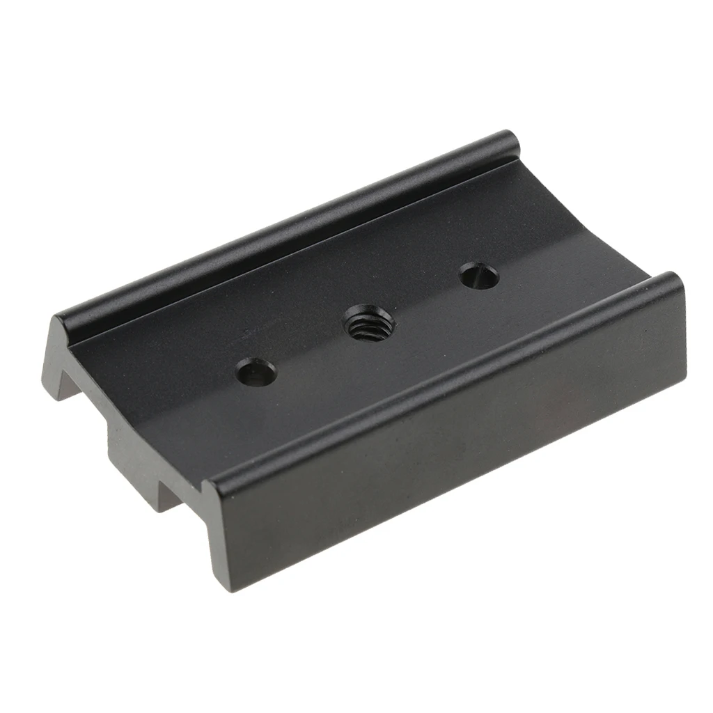 Metal Telescope Dovetail Mounting Plate for Equatorial Tripod Long Version - 70mm (Black)
