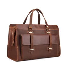 Crazy Horse, натуральная кожа, дорожная сумка, мужская, винтажная, дорожная сумка, большая, коровья кожа, для переноски багажа, для выходных, большая сумка на плечо