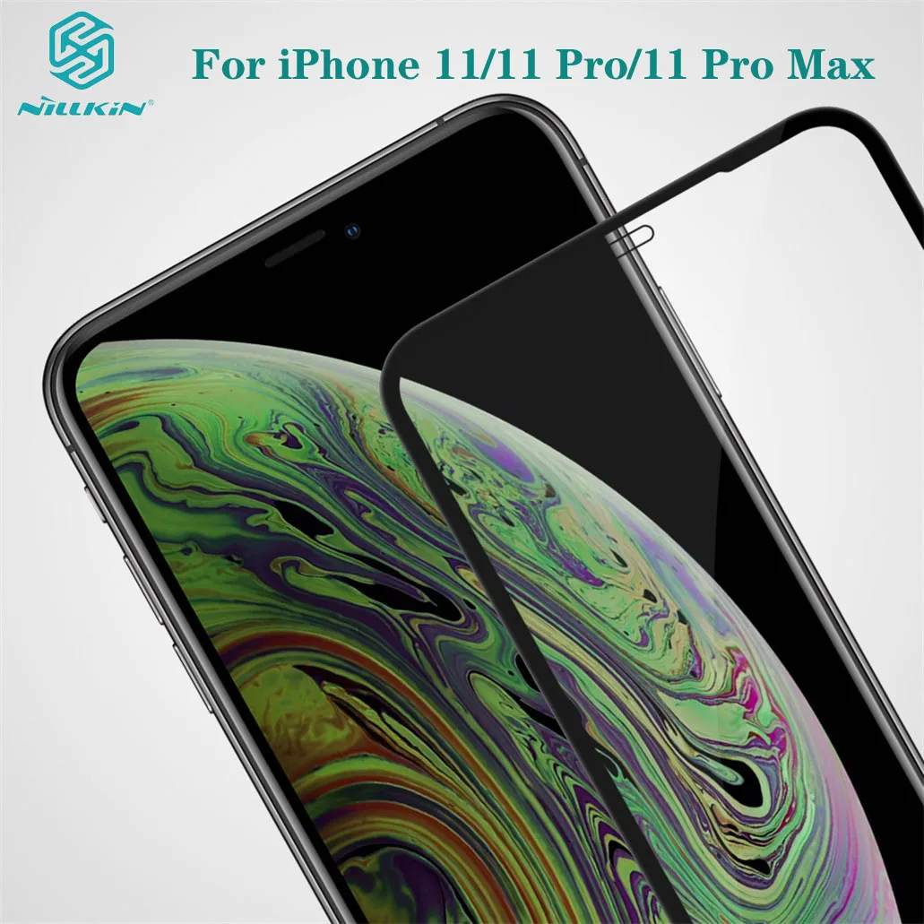 

For iPhone 11 Pro Max Tempered Glass (5.8/6.1/6.5) Nillkin CP+PRO Anti-Explosion Full Screen Protector Glass Film For iPhone11