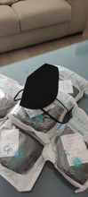Mascarillas negras ffp295 para adultos, 5 capas, fpp2, certificado CE, ffp2reutilizable, ffp3, 5-100 Uds.