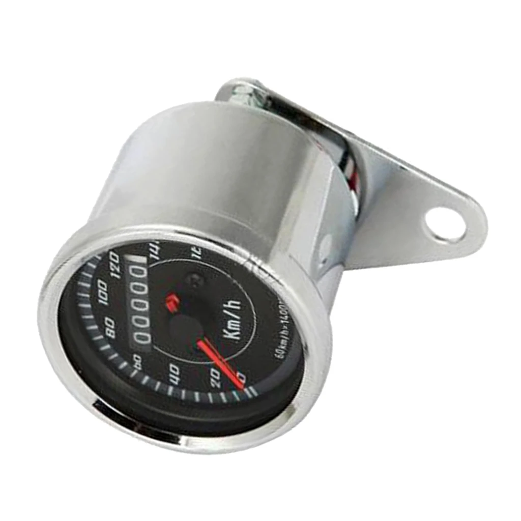 12V Motorbike Dual LED Backlight Odometer Speedometer for Harley Cruise