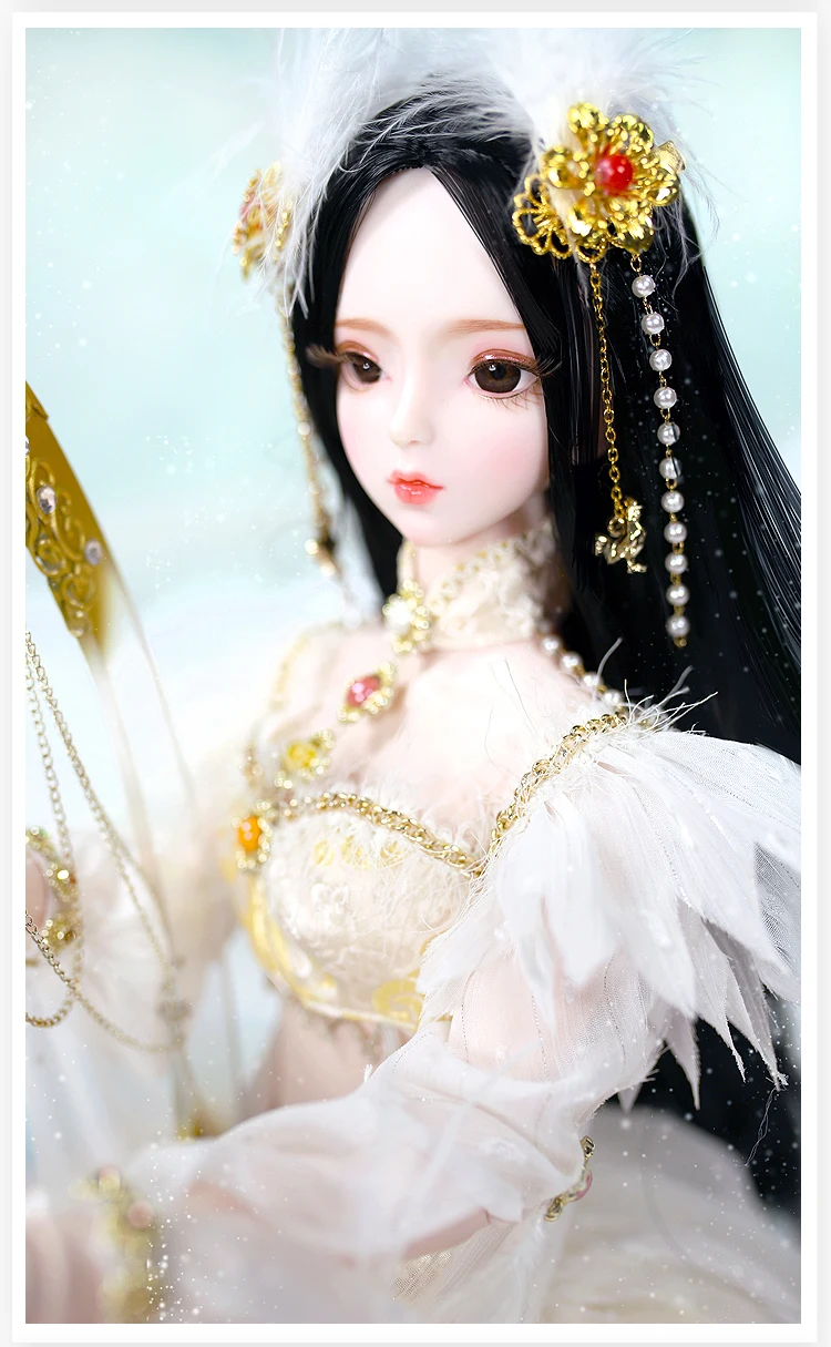 1/3 BJD кукла шарнир тело Китайский Зодиак с макияж включает наряд обувь волосы и подарочная коробка подарочные игрушки высокое качество ледяной, SD