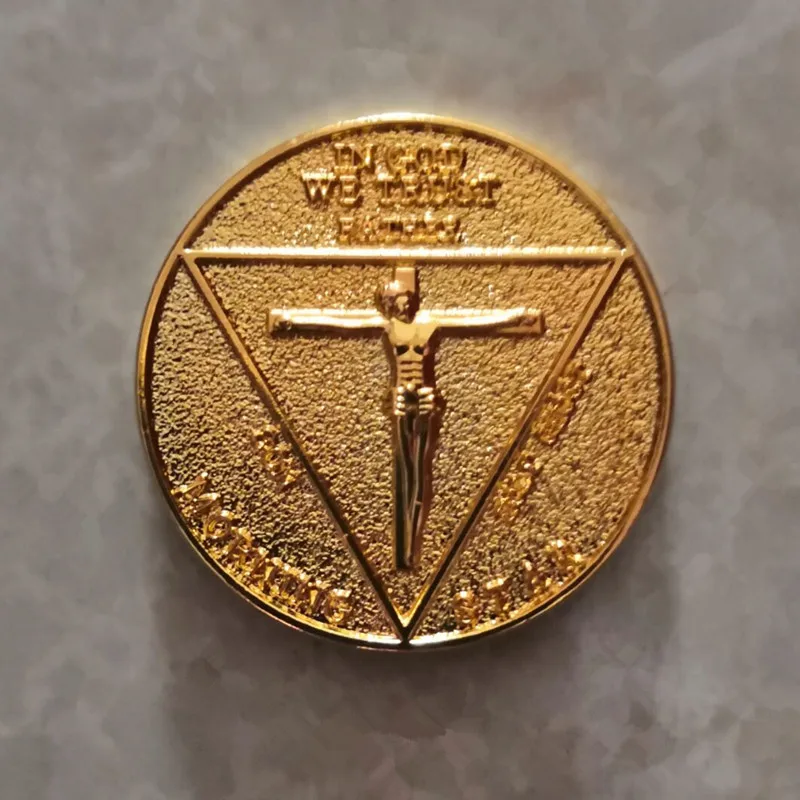Lucifer Morning Star Satanic Pentecostal Coin Specie аксессуары для косплея реквизит