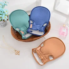 Банное полотенце баня перчатки Производители оптовой продажи Бытовая универсальная дырочная Мода грубого помола Толстая утечка относится к ванной