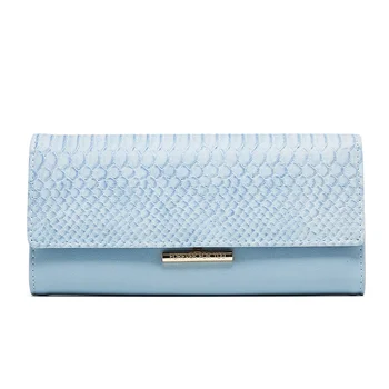 

Smart Wallet Secridwallet Women Slim Serpentine Simple Trifold Pu Leather Crocodile Patterns Ladies Purse Carbon Fiber