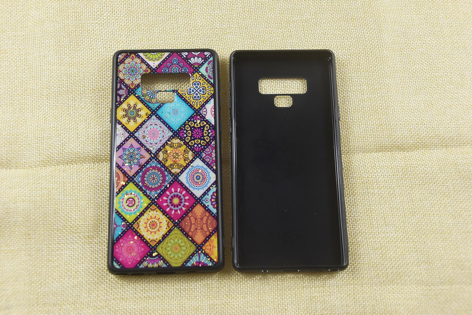 Новая золотая фольга для samsung Note 9 мобильный чехол телефона Galaxy S8 S9 Plus A50 A70 S10 S10e